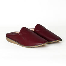 Load image into Gallery viewer, Handmade Leather Babouche Slippers