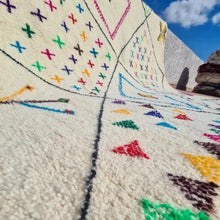 Charger l'image dans la galerie, Tapis berbère marocain en laine fait main - Berber Dreams