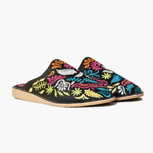 Load image into Gallery viewer, Floral Embroidered Women’s Moroccan Belgha