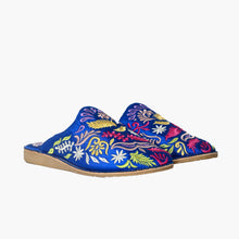 Load image into Gallery viewer, Floral Embroidered Women’s Moroccan Belgha