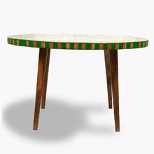 Load image into Gallery viewer, Green_Wood_Coffee_Table