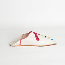 Load image into Gallery viewer, Moroccan Pompom Babouche Slippers