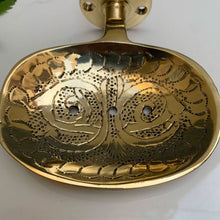 Load image into Gallery viewer, Luxury Moroccan Brass Bathroom Accessories Set - 5 Piece High-Quality Handcrafted Collection