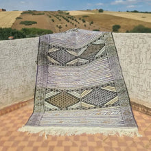 Load image into Gallery viewer, Berber Wool Rug “Mystery Atlas”