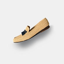 Charger l'image dans la galerie, Chaussures en raphia de Marrakech fabriquées à la main