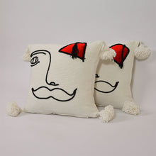 Charger l'image dans la galerie, Coussin décoratif marocain pour homme - Coussin marocain brodé fait main