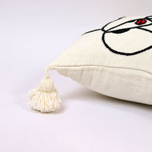 Load image into Gallery viewer, Decorative moroccan Woman pillow - Handmade Embroidered Moroccan