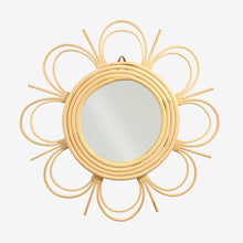 Load image into Gallery viewer, Moroccan Handmade Sun Mirror - Celestial Artisanal Décor for Elegant Living Spaces