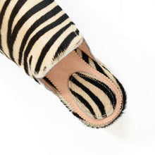 Load image into Gallery viewer, Handmade Women’s Moroccan Pony Hair Mule Slippers