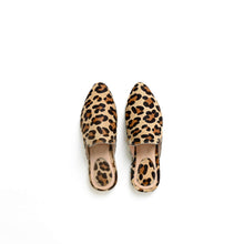 Load image into Gallery viewer, Handmade Women’s Moroccan Pony Hair Mule Slippers