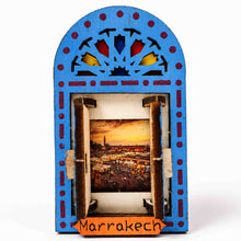 Load image into Gallery viewer, Moroccan Door Fridge Magnet Set