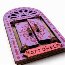 Load image into Gallery viewer, Moroccan Door Fridge Magnet Set