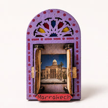 Load image into Gallery viewer, Moroccan Door Fridge Magnet Set