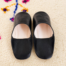 Carica l'immagine nel visualizzatore di Gallery, Women's Moroccan Leather Babouche Slippers