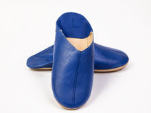 Charger l'image dans la galerie, Moroccan Leather Babouche Slippers for Women, Sheepskin Leather Mules, Naturally Tanned Leather Babouche - 6 Colors