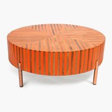 Load image into Gallery viewer, orange_wood_table_with_legs