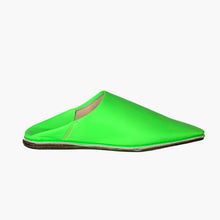 Load image into Gallery viewer, Metallic Leather Moroccan Belgha with Pointed Toe