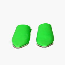 Load image into Gallery viewer, Metallic Leather Moroccan Belgha with Pointed Toe