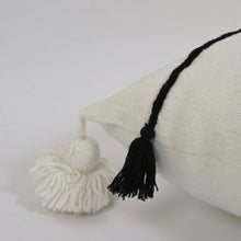 Load image into Gallery viewer, Small black lady pillow Handmade - Embroidered Moroccan