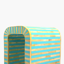 Load image into Gallery viewer, wood_blue_sky_mini_table