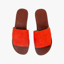 Load image into Gallery viewer, Handmade Moroccan Leather Beach Sandals for Women
