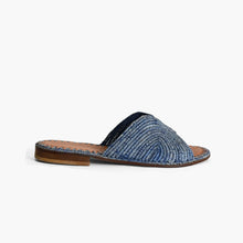 Load image into Gallery viewer, Handcrafted Raffia Slide Sandals
