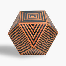 Load image into Gallery viewer, hexagonal_dark_mini_table
