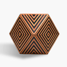 Load image into Gallery viewer, hexagonal_dark_mini_table
