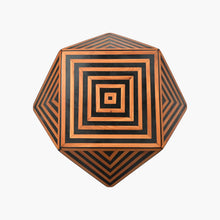 Load image into Gallery viewer, hexagonal_dark_mini_table
