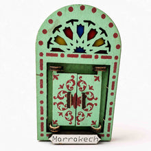 Load image into Gallery viewer, Moroccan Door Fridge Magnet Set
