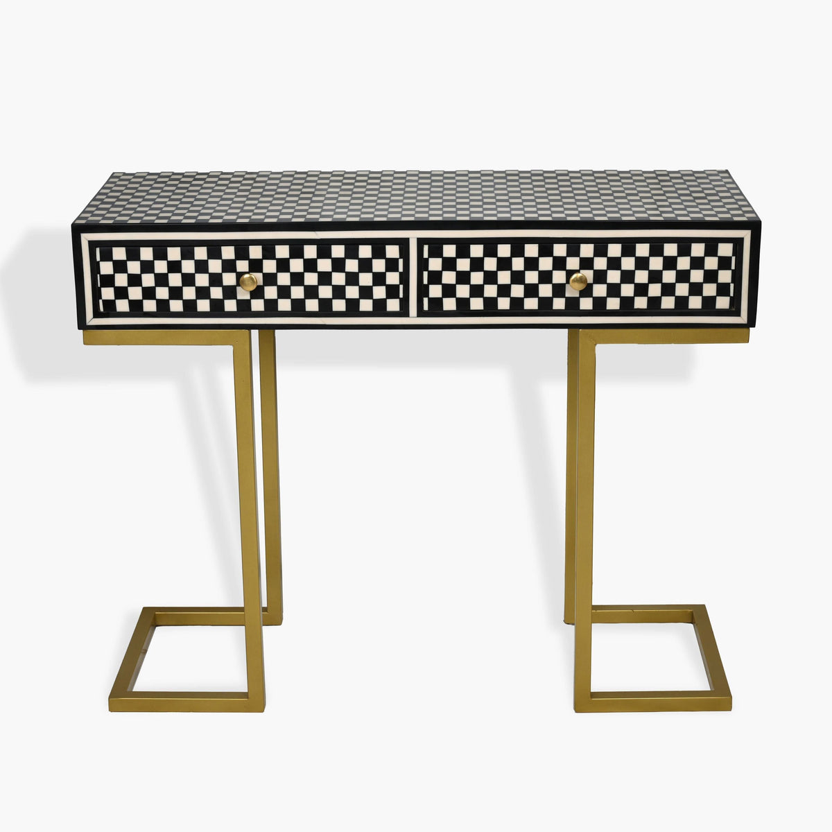 Marrakech Square Zellij Console Table – SWIQAT CRAFTS